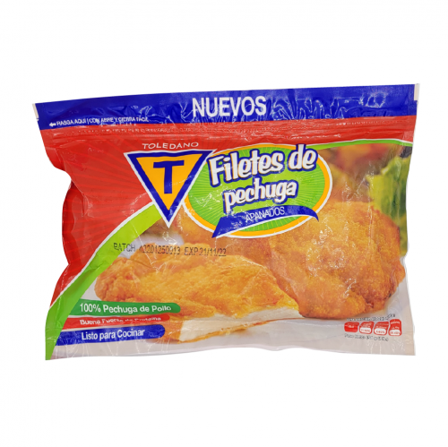 FILETE DE PECHUGA TOLEDANO APANADOS 454 GR