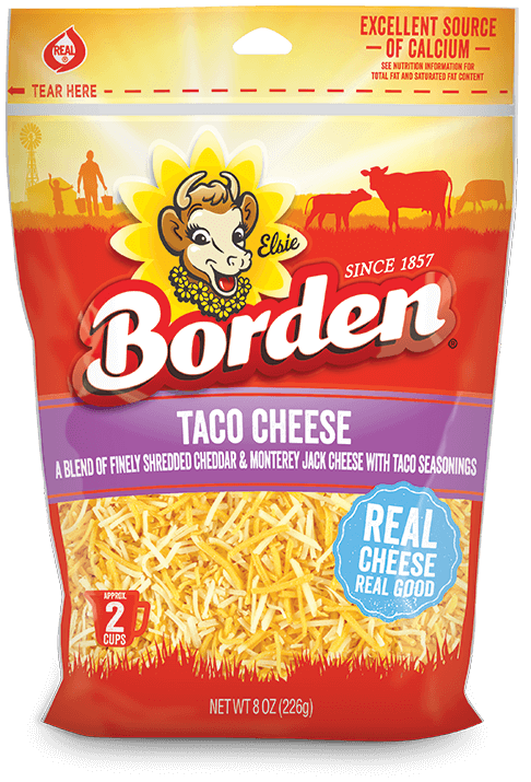 QUESO BORDEN TACO CHEESE RALLADO