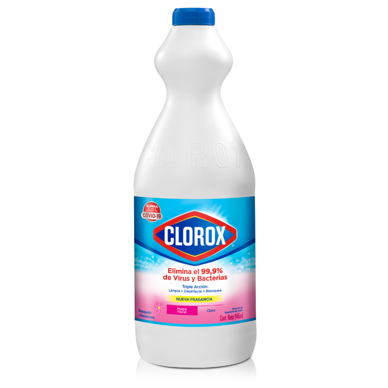 BLANQUEADOR CLOROX MAGIA FLORAL 32 OZ