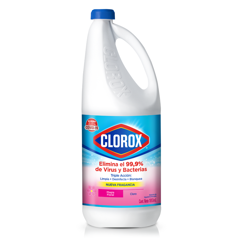 BLANQUEADOR CLOROX MAGIA FLORAL 64 OZ