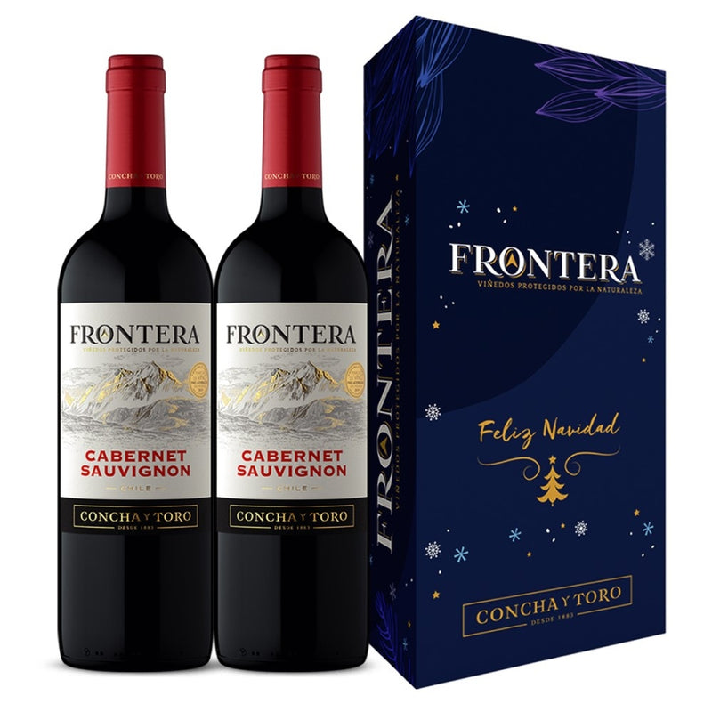 VINO TINTO FRONTERA CABERNET  2 BOTELLAS