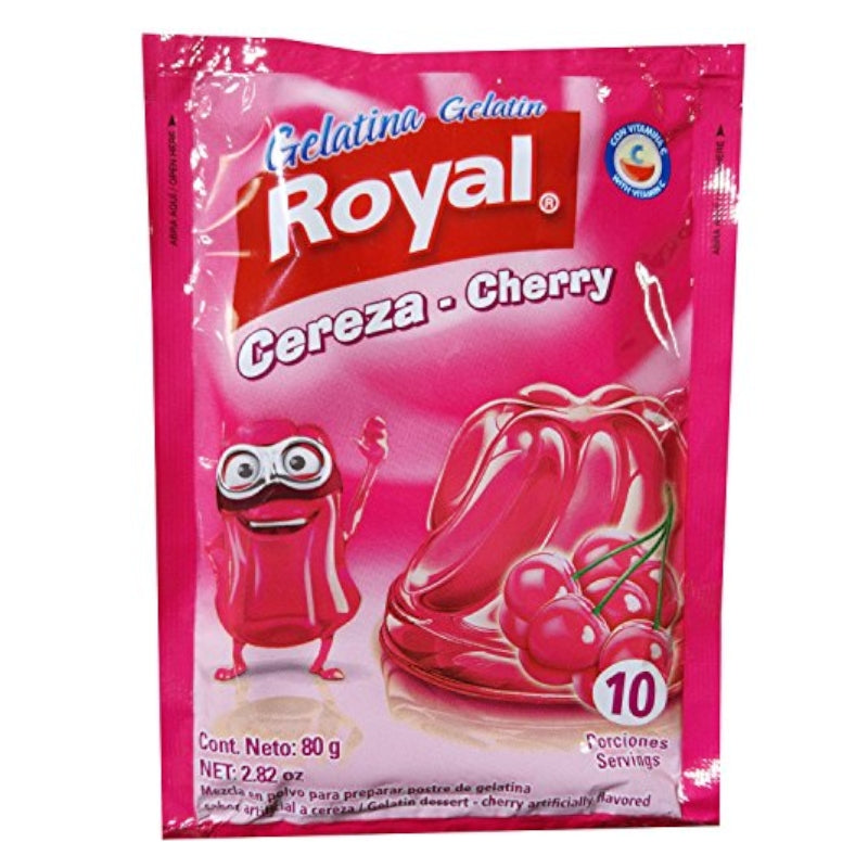 GELATINA ROYAL CEREZA 80 GR