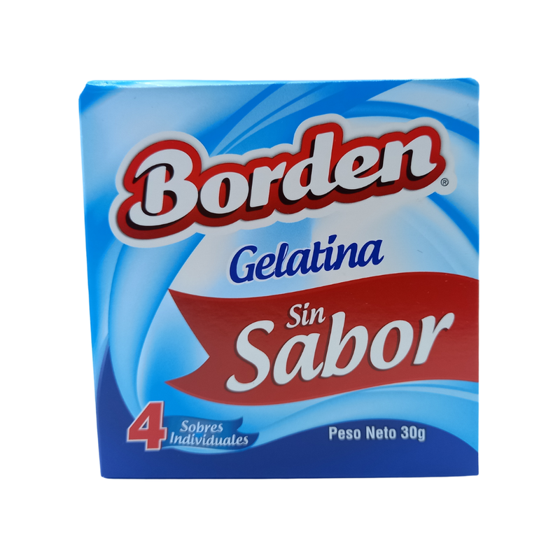 GELATINA SIN SABOR BORDEN 30 GR