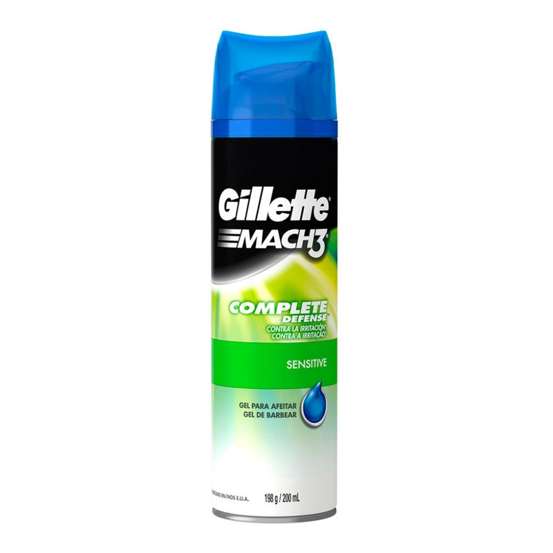 GILLETTE MACH 3 COMPLETE DEFENSE SENSITIVE 200 ML