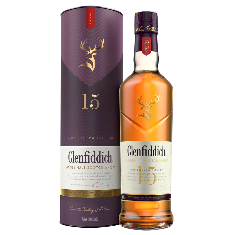 WHISKY GLENFIDDICH 15 AÑOS 750 ML