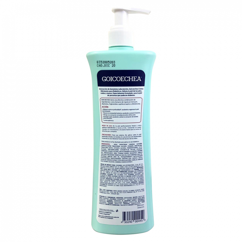 CREMA PARA PIERNAS GOICOECHEA DIABETEX 400 ML