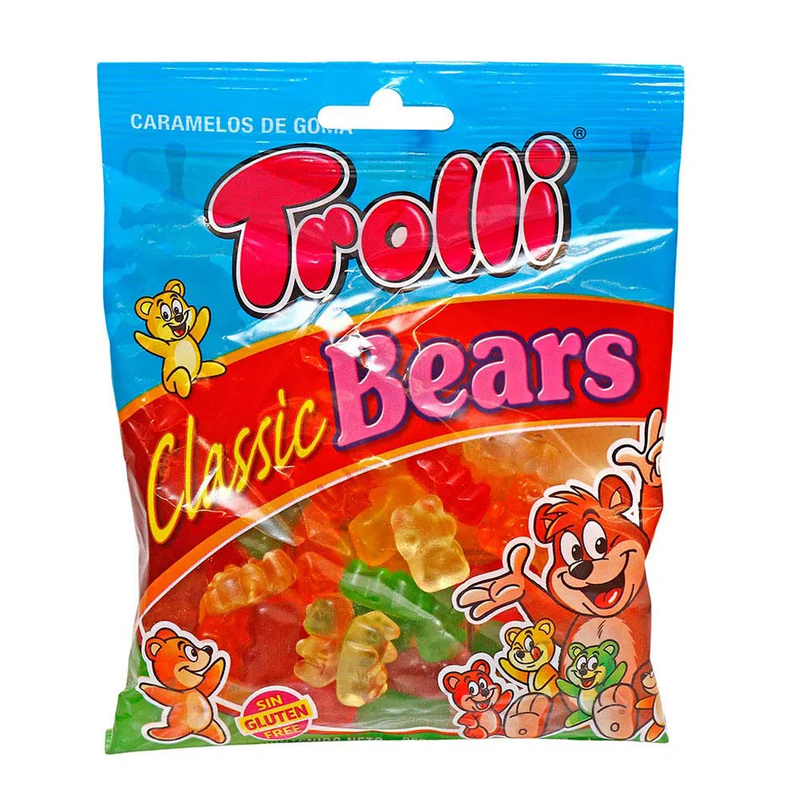 GOMITAS TROLLI CLASSIC BEARS PEG 100 GR