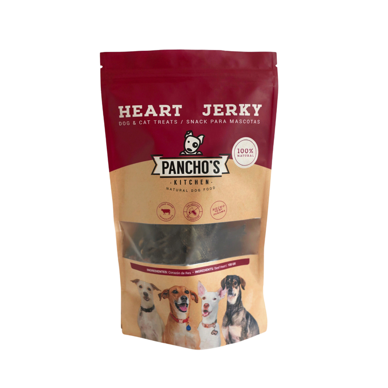 HEART JERKY PANCHOS 50 GR