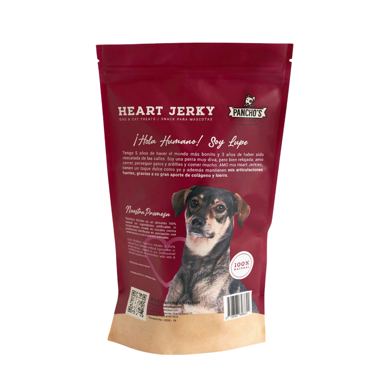 HEART JERKY PANCHOS 50 GR