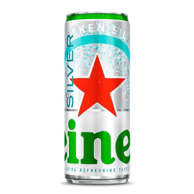 CERVEZA HEINEKEN SILVER LATA 330 ML