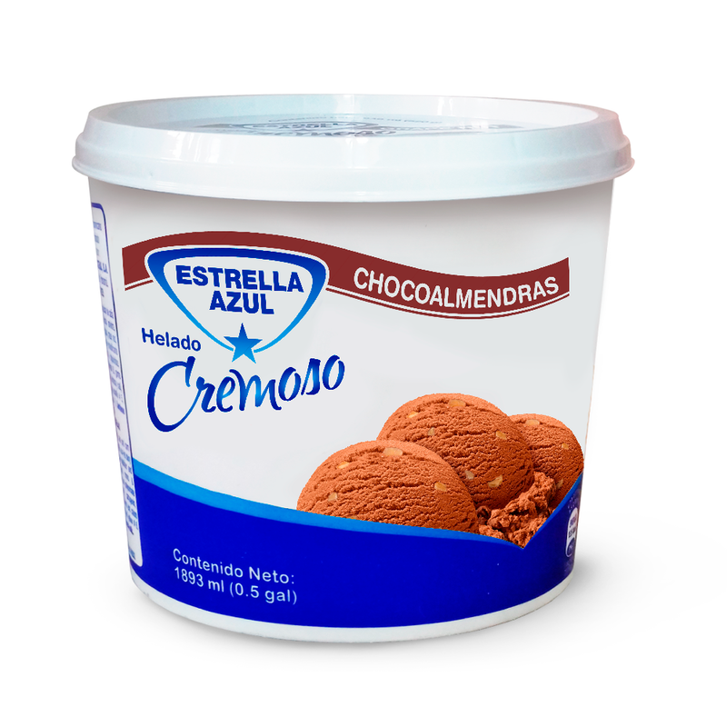 HELADO ESTRELLA AZUL CHOCO ALMENDRA 1700 ML