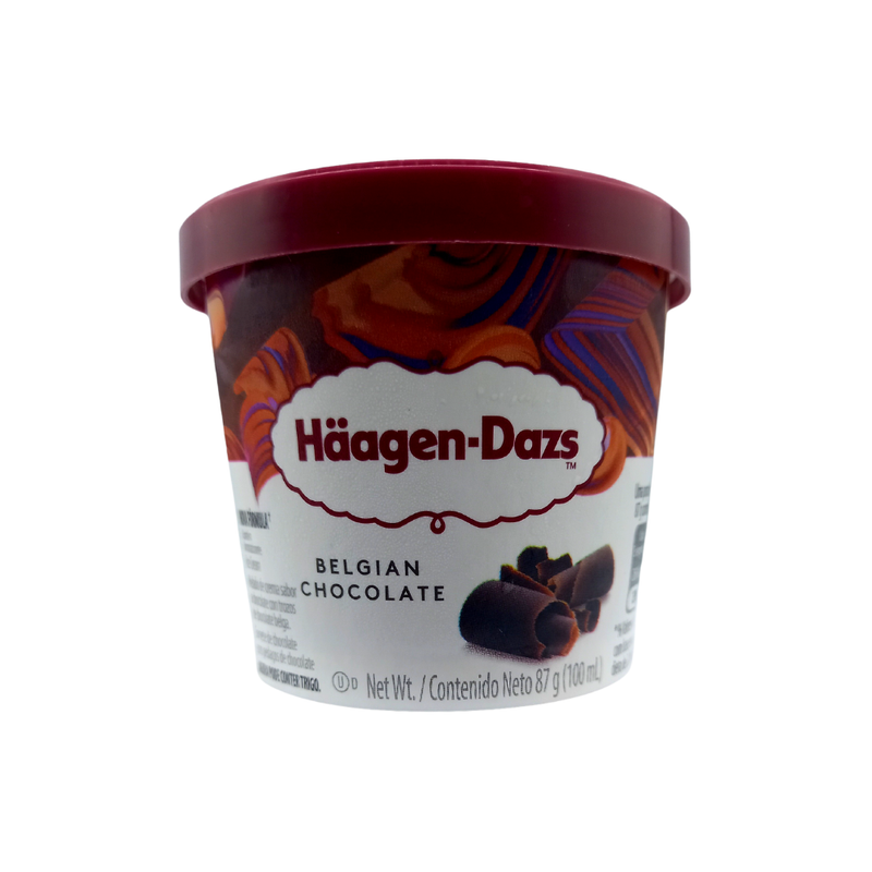 HELADO MINI HAAGEN DAZS BELGA 100 ML