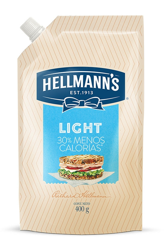 MAYONESA HELLMANNS LIGHT 400 G