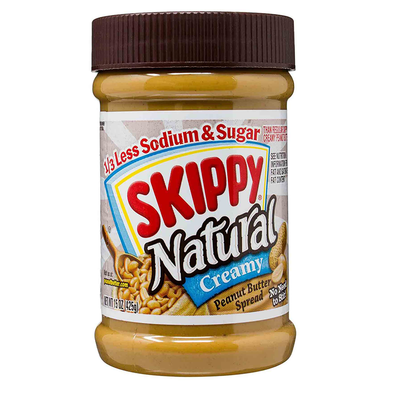 MANTEQUILLA DE MANI SKIPPY NATURAL 15 OZ