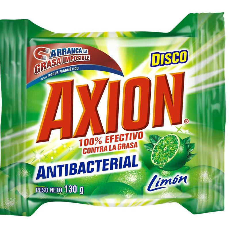 JABON LAVAPLATOS AXION LIMON DISCO 135 G