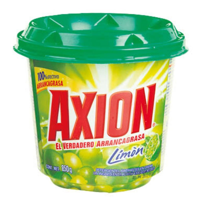 JABON LAVAPLATOS AXION LIMON PASTA 850 G