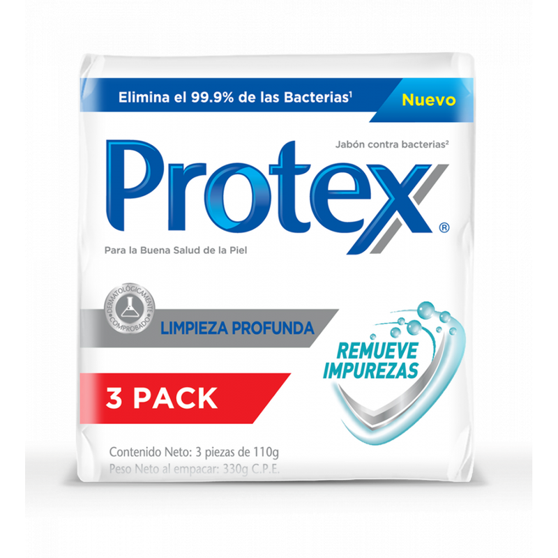 JABON PROTEX PACK DEEP CLEAN 110 G