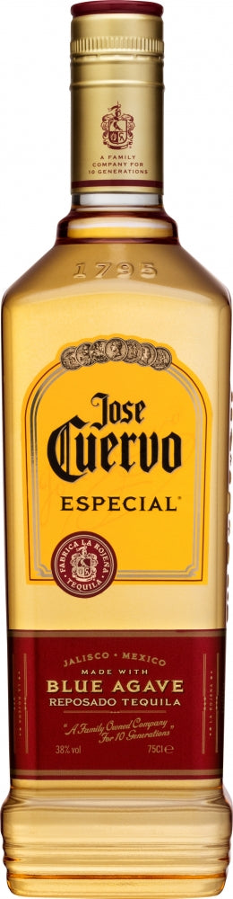 TEQUILA JOSE CUERVO ESPECIAL REPOSADO 750 ML