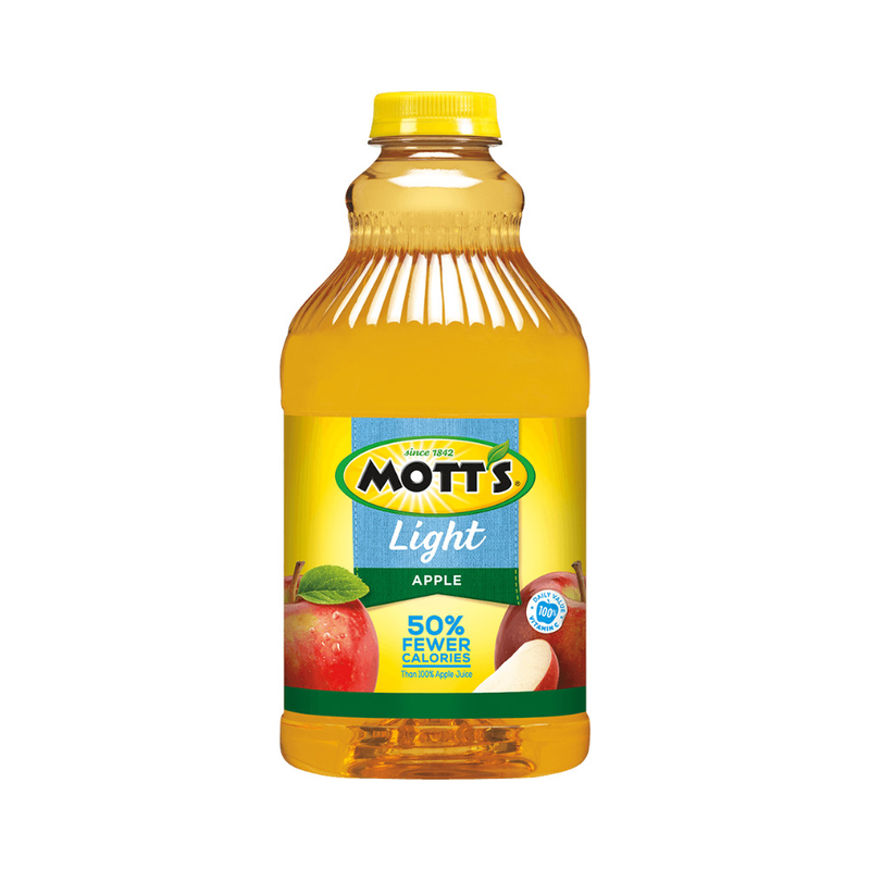 JUGOS MOTTS APPLE JUICE LIGHT 64 OZ