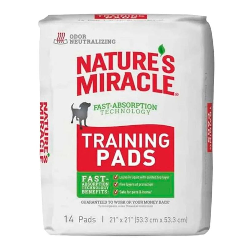 PADS DE ENTRENAMIENTO NATURES MIRACLE 14 UND