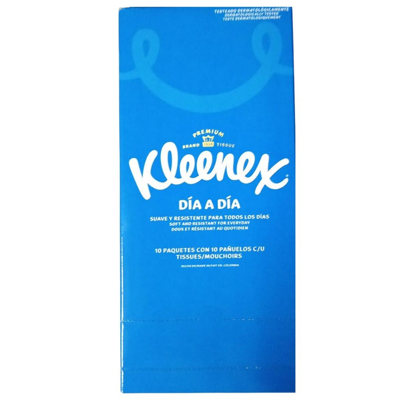 CAJA DE PAÑUELOS KLEENEX POCKET  160  UND