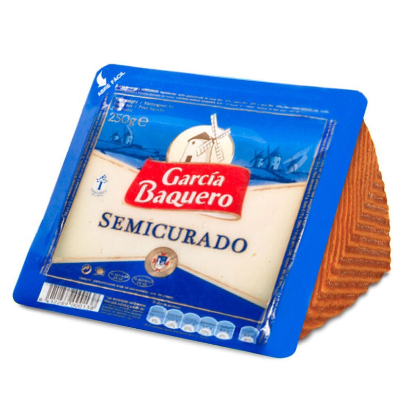 QUESO SEMICURADO GARCIA BAQUERO CUÑA 250 GR