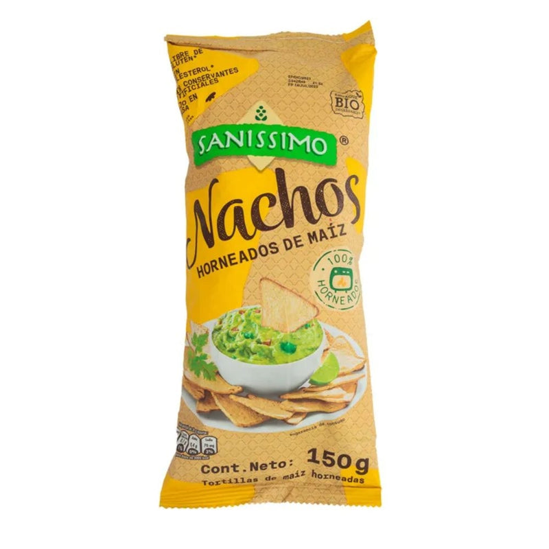 NACHOS HORNEADOS SANISSIMO 150 GR