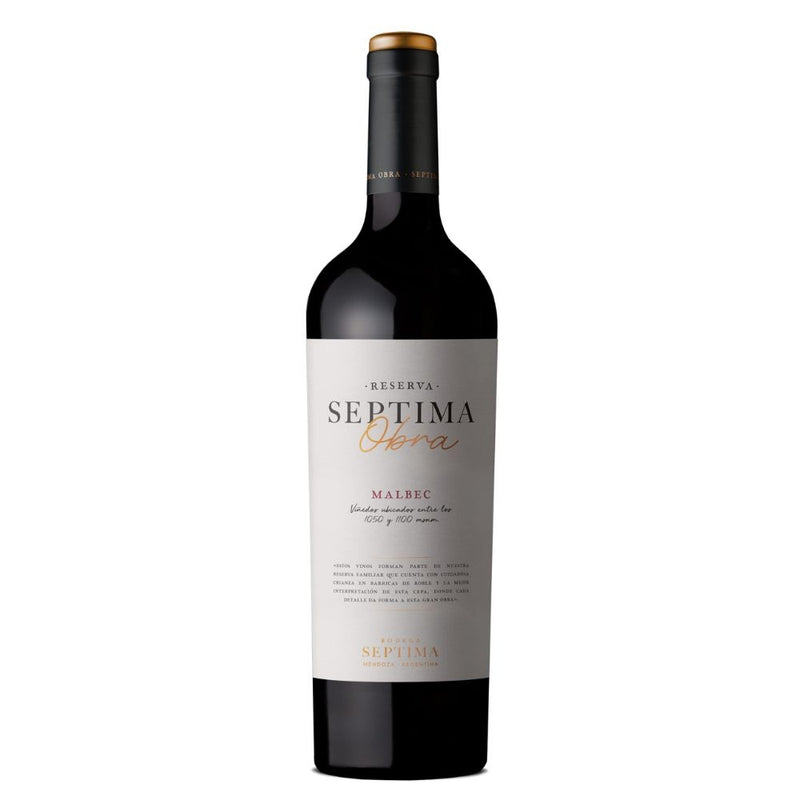 VINO MALBEC RESERVA SEPTIMA OBRA 750 ML