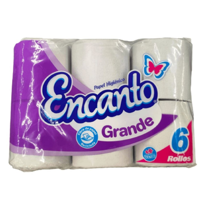 PAPEL HIGIENICO GRANDE ENCANTO 6 UND