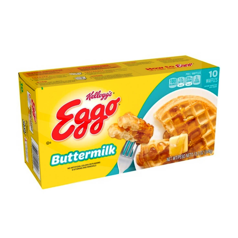 WAFFLES EGGO BUTTERMILK 10 UNIDADES 12.30 OZ