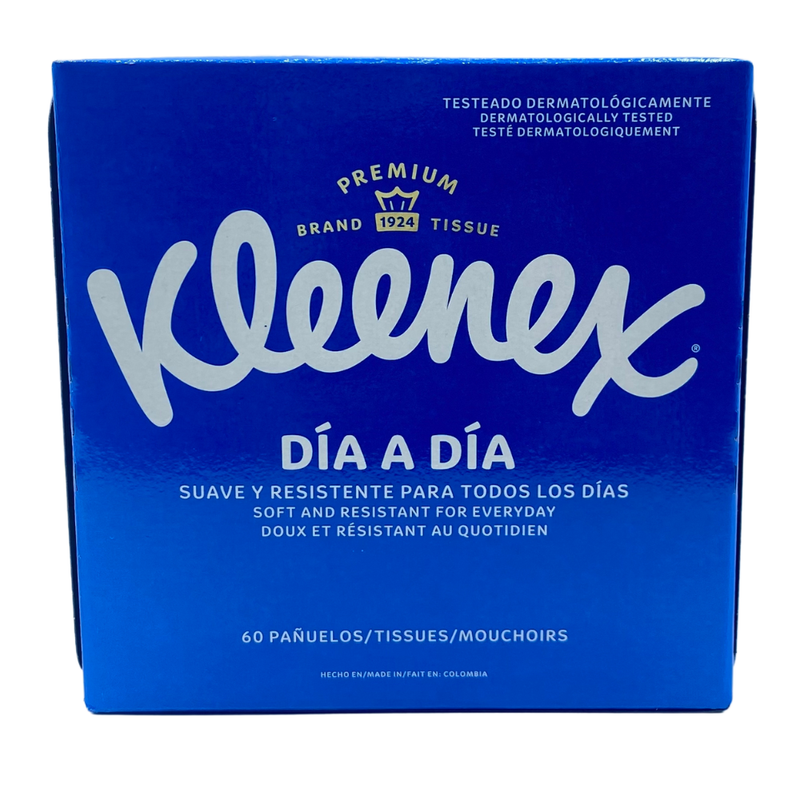 CAJA DE PAÑUELOS KLEENEX CUBO ORIGINAL 60 UND