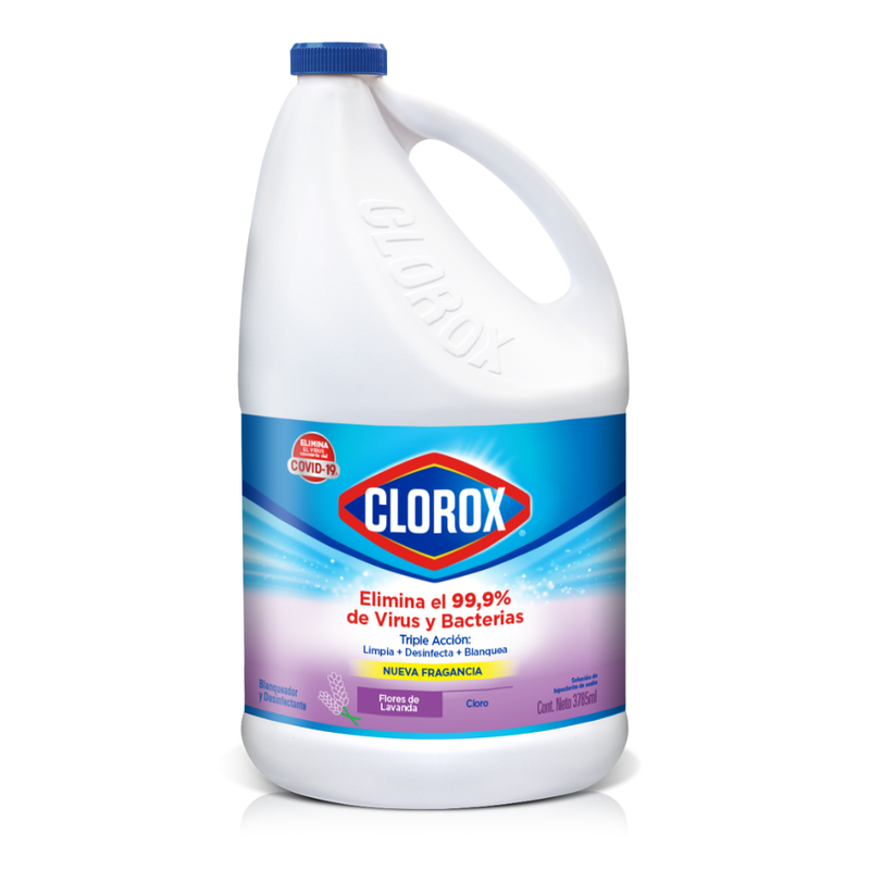 BLANQUEADOR CLOROX LAVANDA 128 OZ