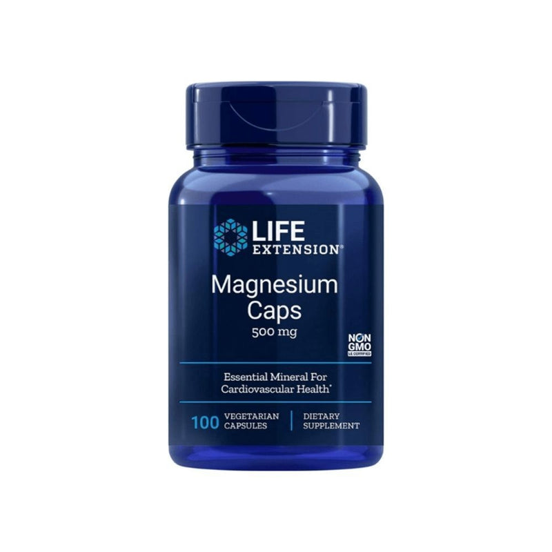 VITAMINAS MAGNESIO 500 MG LIFE EXTENSION 100 CAP