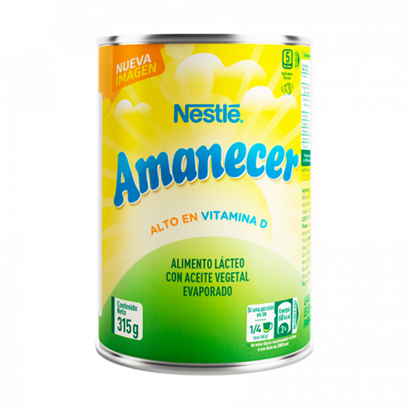 LECHE EVAPORADA AMANECER 315 GR