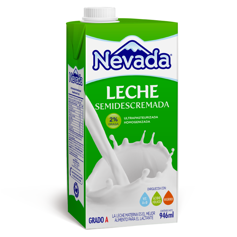 LECHE NEVADA SEMIDESCREMADA 946 ML