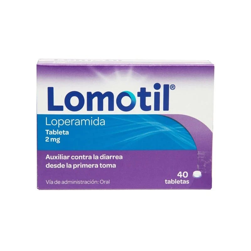 LOMOTIL 2 MG CAJA DE 40 TABLETAS