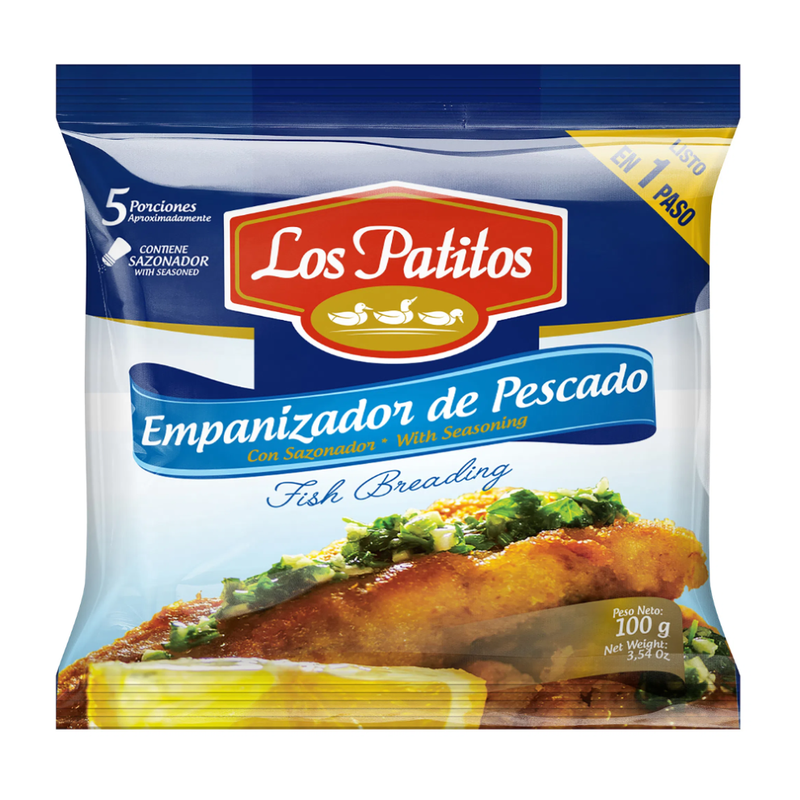 EMPANIZADOR DE PESCADO LOS PATITOS 100 GR