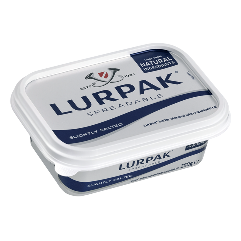 MANTEQUILLA LURPAK UNTABLE CON SAL 250 G