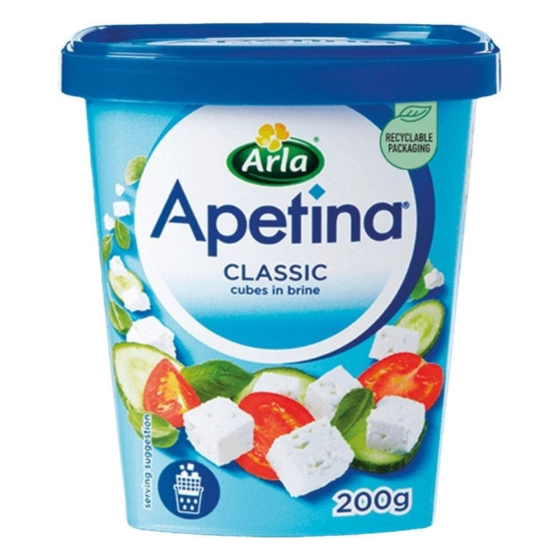 QUESO TIPO FETA APETINA SALMUERA 200 GR