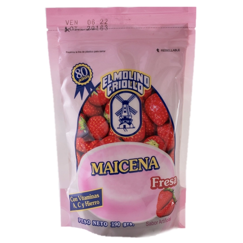 MAICENA FRESA MOLINO CRIOLLO 150 GR