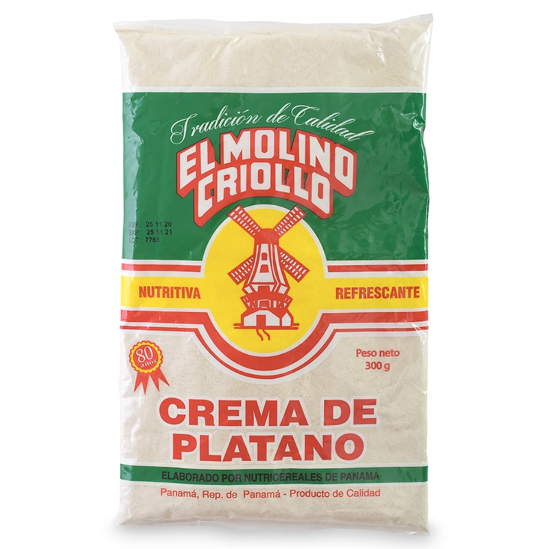 CREMA DE PLATANO MOLINO CRIOLLO 300 GR