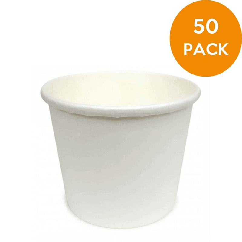 VASO BLANCO 8 OZ UNIVERDE 50 UND