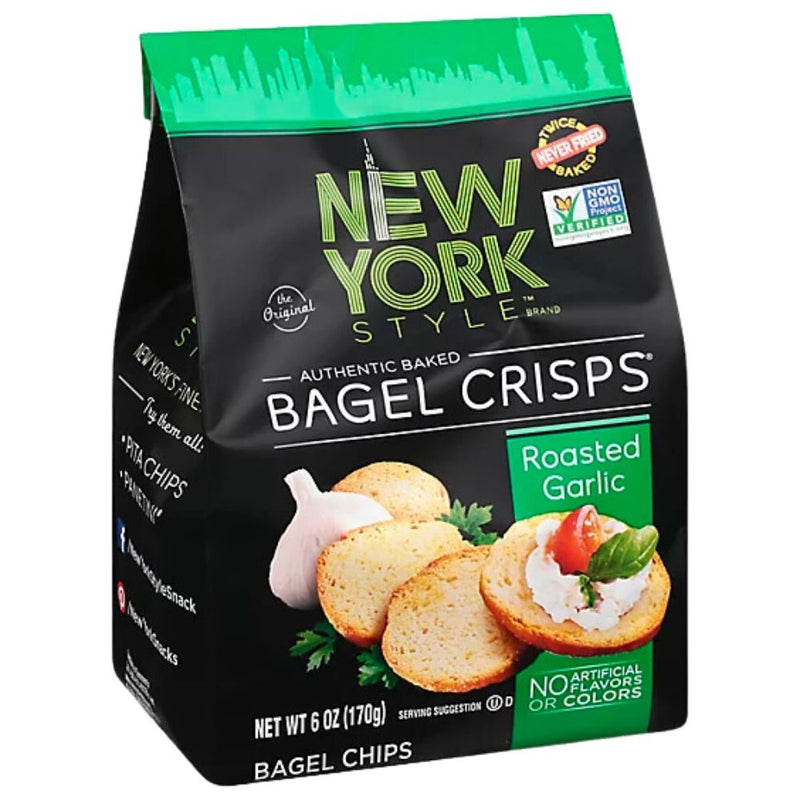 TOSTADITAS CRISPS AJO ROSTIZADO NEW YORK STYLE 6 OZ