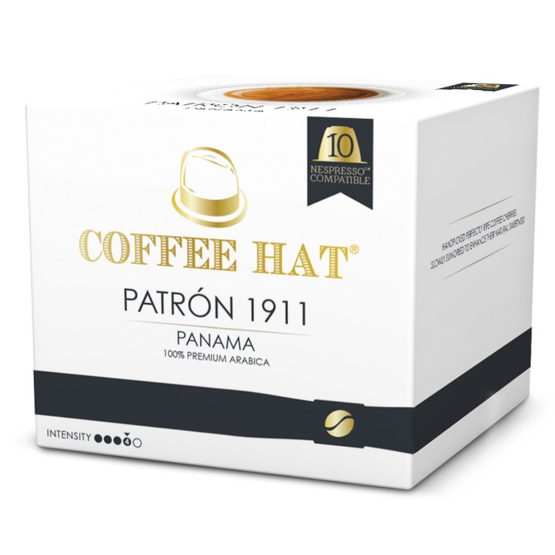 CAFE PATRON 1911 COFFEE HAT 10 CAPSULAS