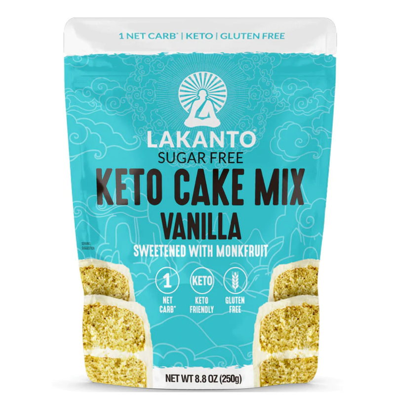 MIX CAKE VAINILLA LAKANTO 250 GR