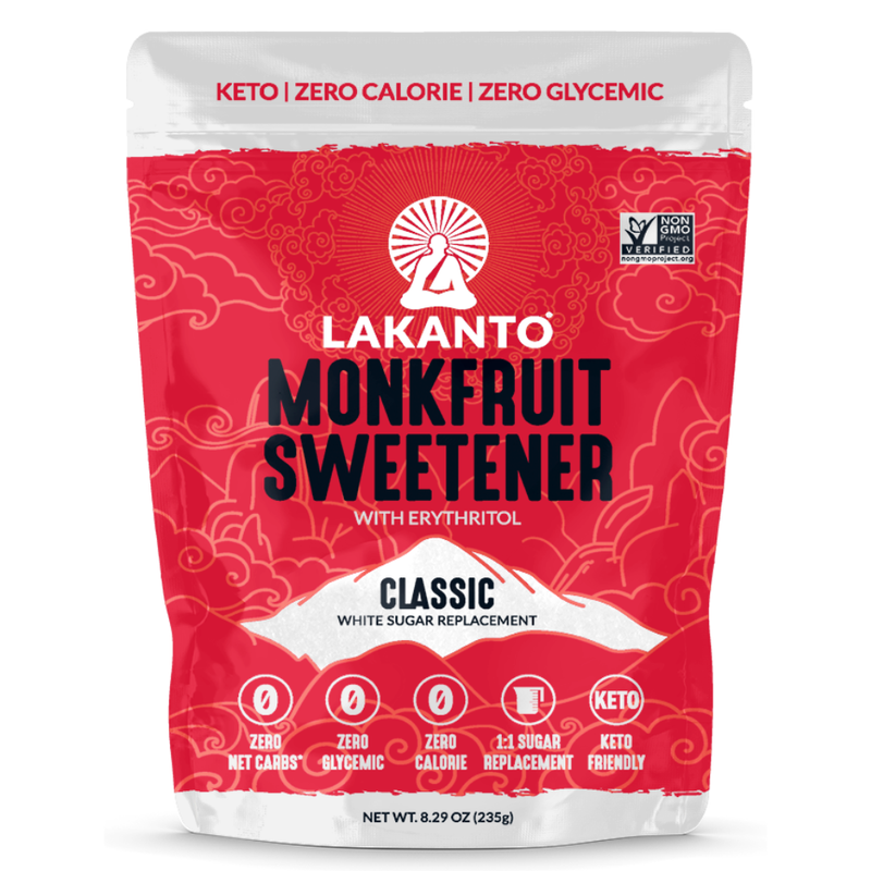 ENDULZANTE MONKFRUIT CLASSIC LAKANTO 235 GR