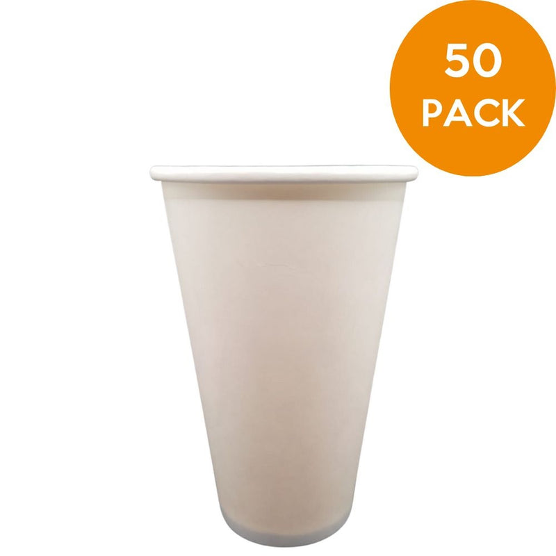 VASO BLANCO 16 OZ UNIVERDE 50 UND