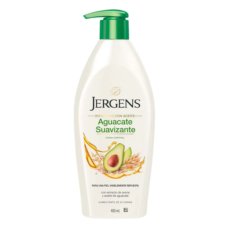 CREMA CORPORAL AGUACATE JERGENS 400 ML