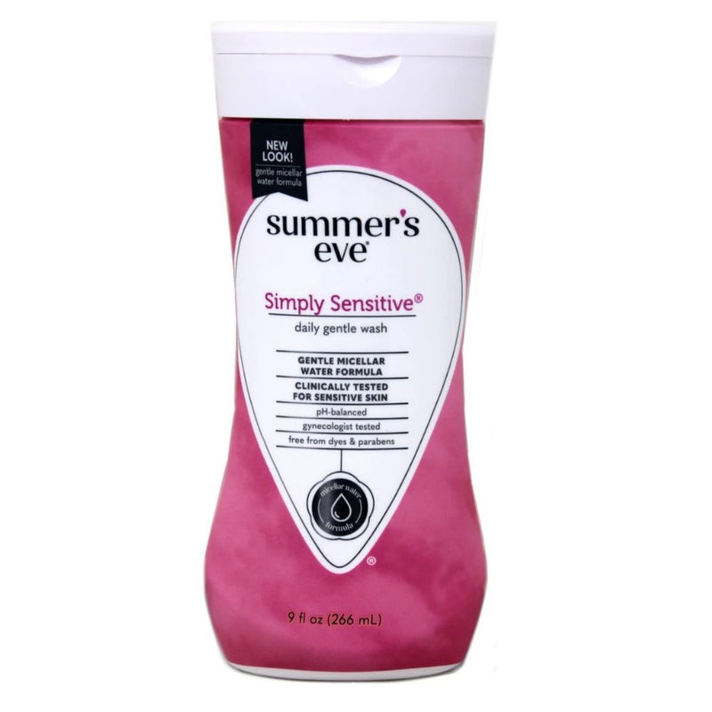 JABON INTIMO LIQUIDO SIMPLY SENSITIVE SUMMERS EVE 9 OZ