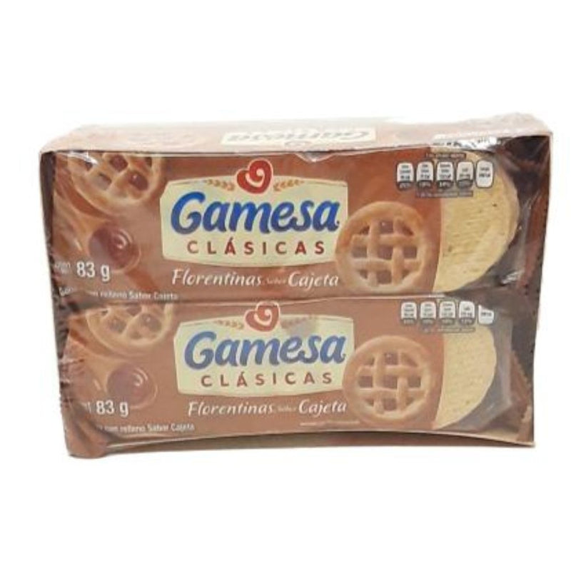 GALLETAS DULCE DE LECHE FLORENTINAS 4 PACK